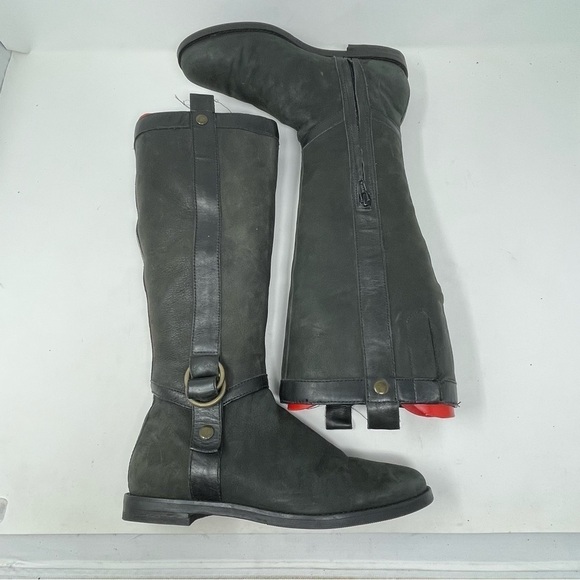 Cole Haan Air Liberty Riding Boots – Black Leather Size: 7 - Picture 3 of 8